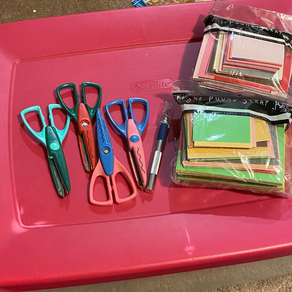 Scrapbook Craft Scissors Set